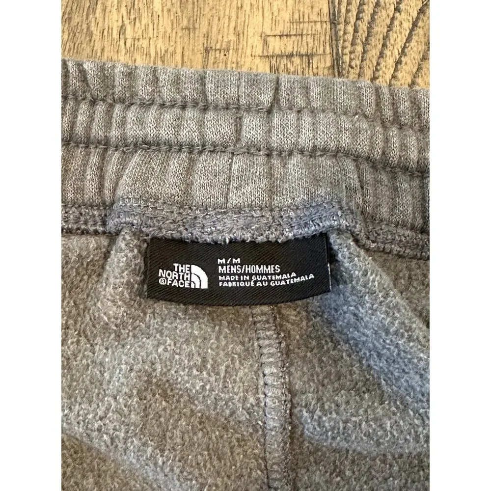 The North Face Men's Gray Sweatpants Joggers Elastic Waist Pockets Size Medium